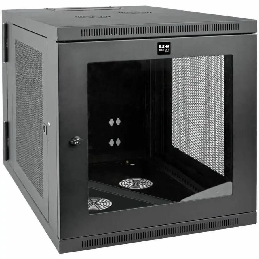 Eaton Corporation SRW12US33G SmartRack 12U Wall-Mount Server Enclosure with Clear Acrylic Door by Eaton Corporation