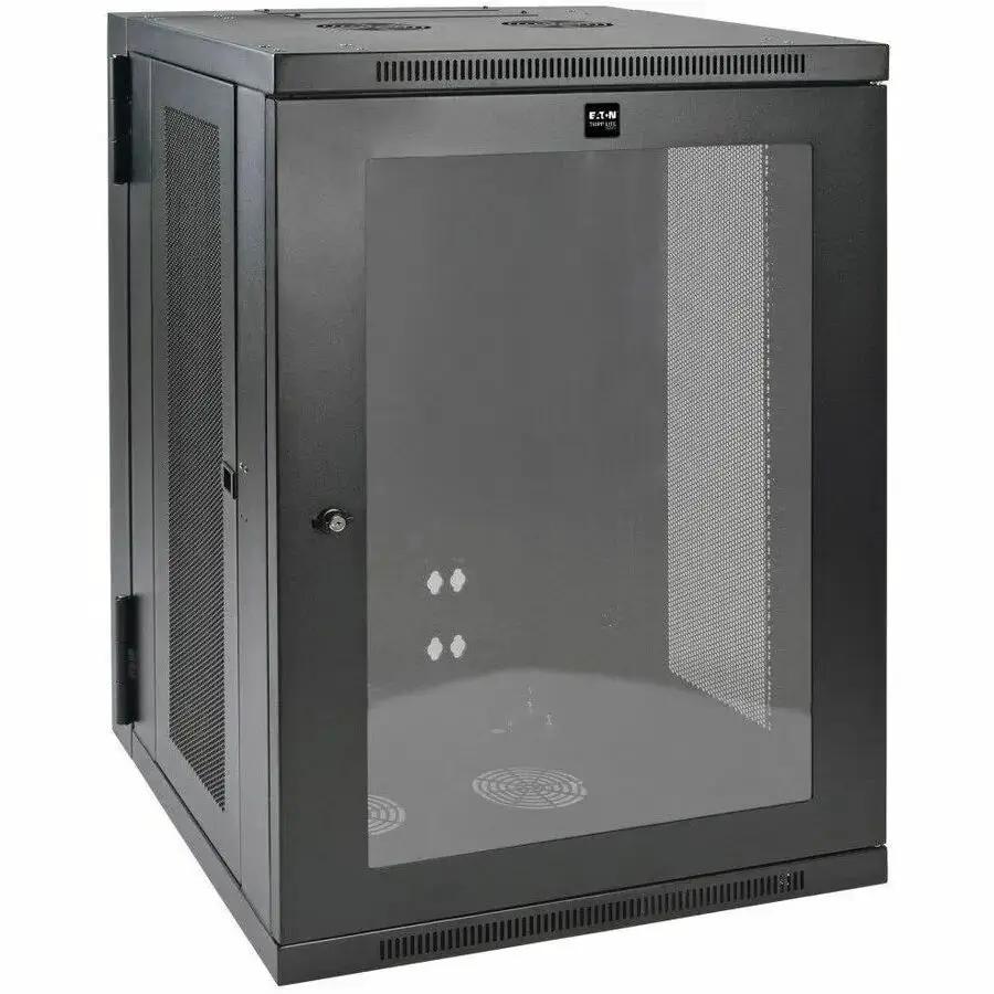 Eaton Corporation Tripp Lite SRW18USG SmartRack 18U Wall-Mount Enclosure with Clear Acrylic Window by Eaton Corporation