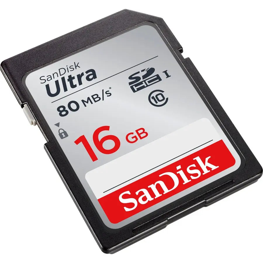 SanDisk Ultra 16GB SDHC Card SDSDUNC-016G-AN6IN for Fast Action Photography and Video Recording