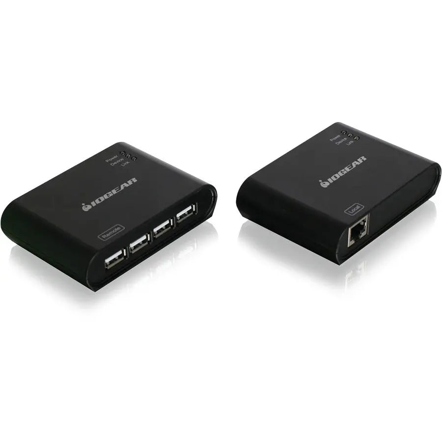 IOGEAR GUCE64 USB 2.0 4-Port Ethernet Extender and Hub