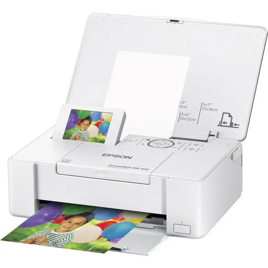 Epson PictureMate PM-400 Wireless Compact Photo Printer for High-Quality 4x6 and 5x7 Prints