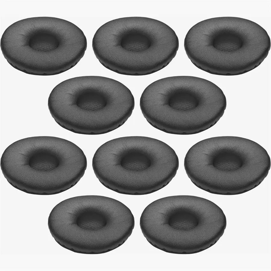 Jabra BIZ 2400 II Leatherette Ear Cushion – Black, Pack of 10