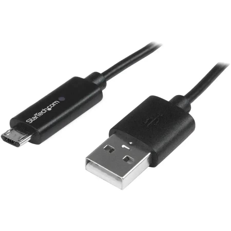 StarTech.com 3 ft Micro-USB Charging & Data Cable with LED Indicator by StarTech.com