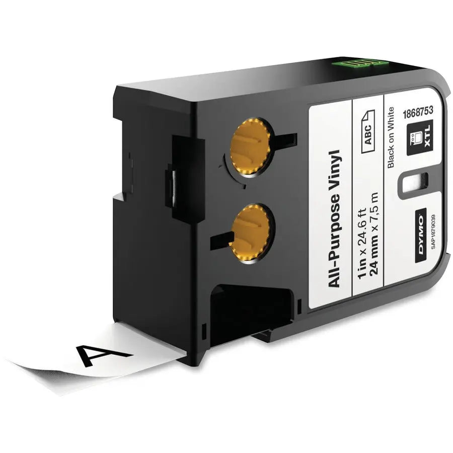 Dymo XTL All-purpose Vinyl Labels – Durable Indoor and Outdoor Labeling Solution