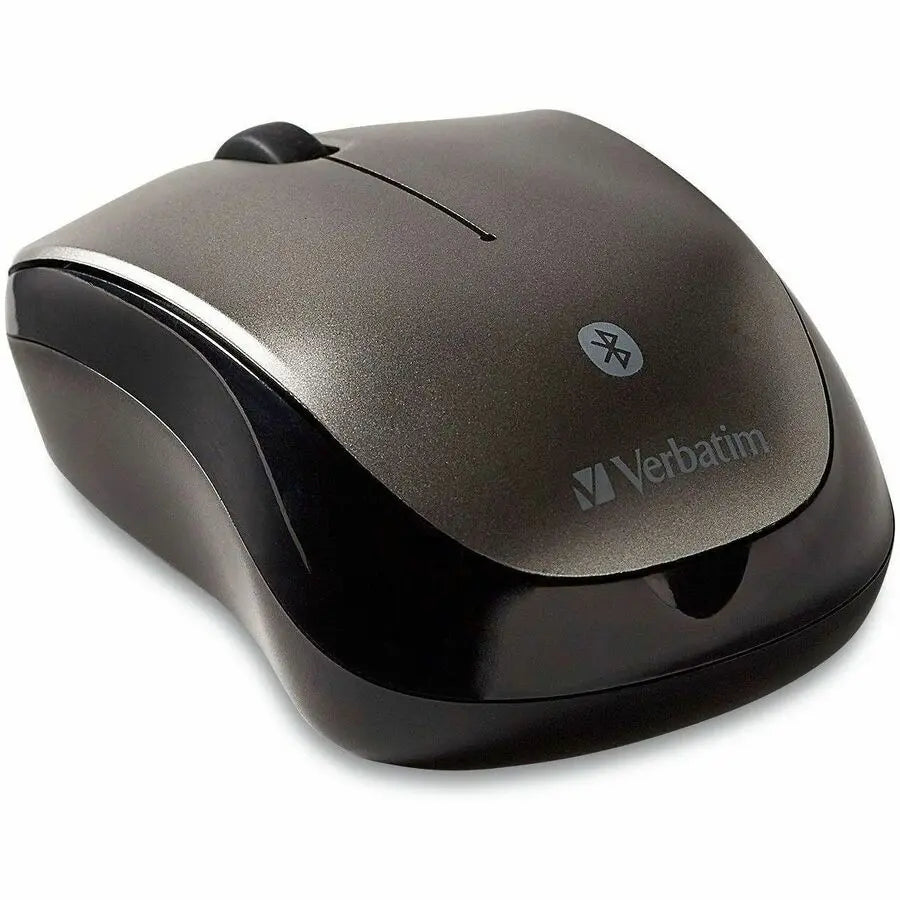 Verbatim America LLC Bluetooth Wireless Multi-Trac Blue LED Mouse - Graphite (Part #98590)