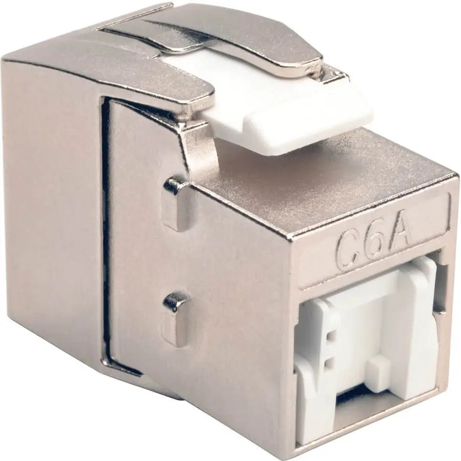 Eaton Corporation Tripp Lite N238-001-SH-TFA Toolless Shielded Cat6a Keystone Jack - Gray