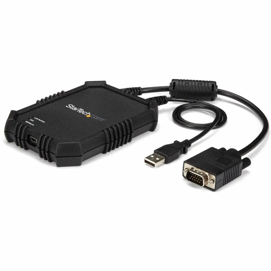 StarTech.com NOTECONS02X Laptop to Server KVM Console with Rugged Housing and USB Crash Cart Adapter