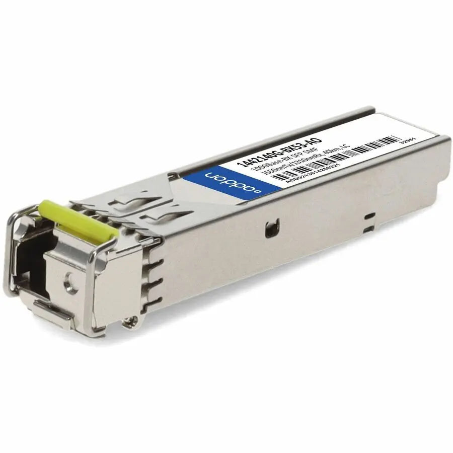 AddOn ADTRAN 1442140G-BX53-AO SFP Transceiver for 1000Base-BX over Single-Mode Fiber, 40km Range