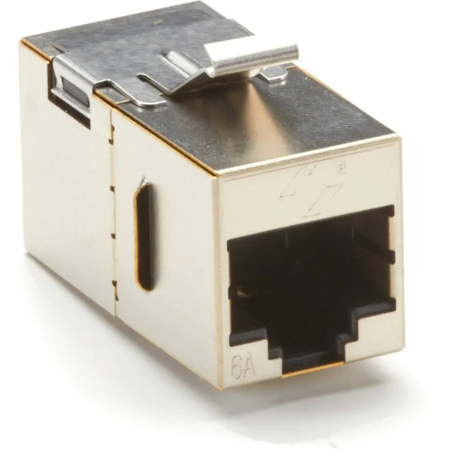 Black Box C6ACP70S-SV CAT6A Shielded Keystone Coupler for Network Cabling