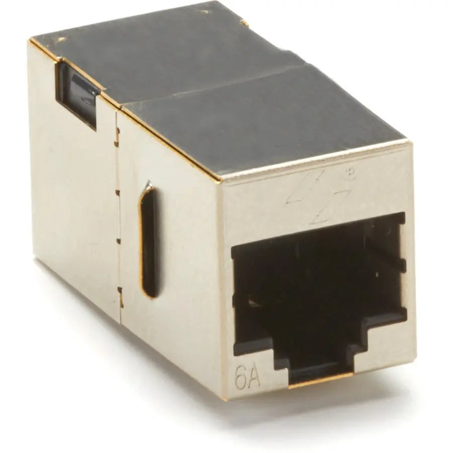 Black Box C6ACP71S-SV CAT6A Shielded Keystone Coupler for Network Connections