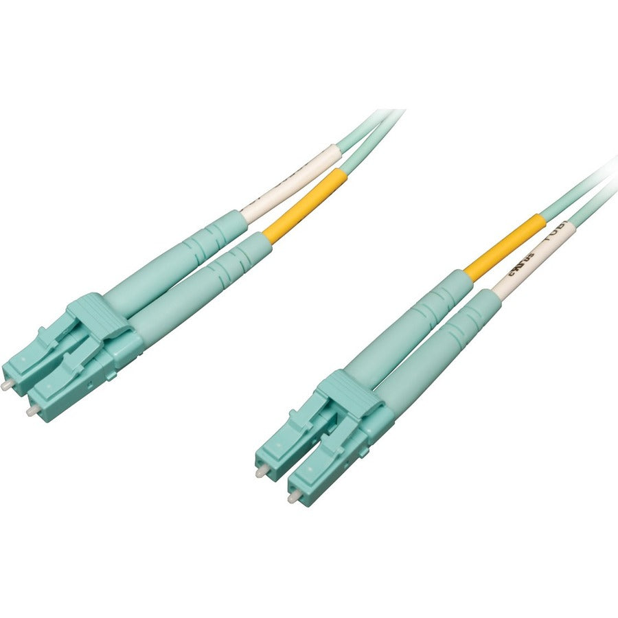Eaton Corporation N820-25M-OM4 Tripp Lite 25 ft Duplex Multimode 50/125 OM4 LSZH Fiber Optic Cable with LC Connectors