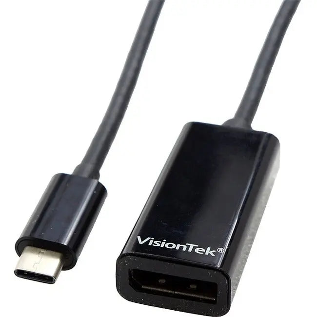 VisionTek USB-C to DisplayPort Active Adapter (Part No. 900817) for 4K UHD Video Connection