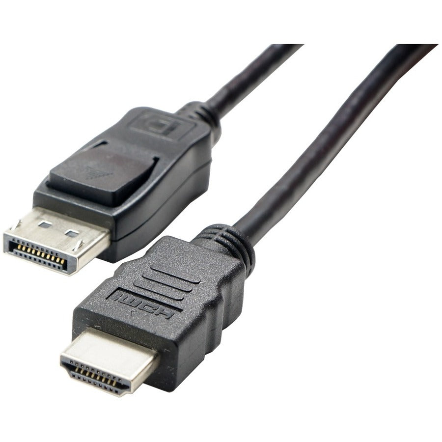 VisionTek HDMI to DisplayPort Active Cable, 5 ft, Male-to-Male, 4K UHD, Part Number 900822