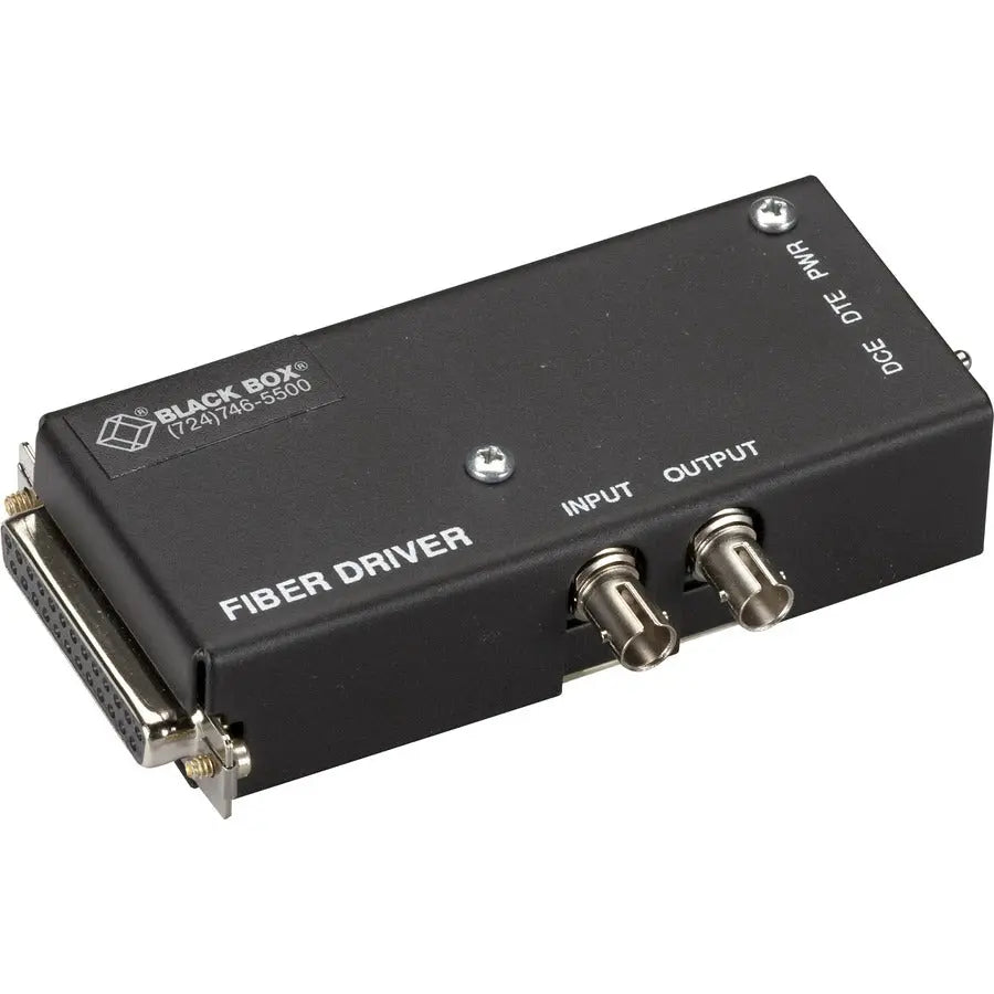 Black Box MD940A-F Async RS232 Fiber Extender - Multimode, DB25 Female, 2.5 Mile Range