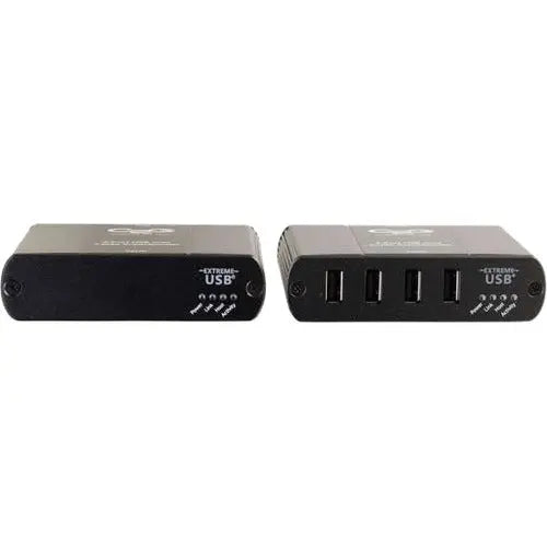 C2G 4-Port USB 2.0 Over Cat5 Extender - Extend USB Signals Up to 328 Feet
