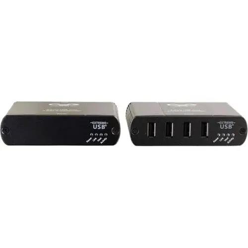 C2G 4-Port USB 2.0 Over Cat5 Extender - Extend USB Signals Up to 328 Feet by Legrand Group