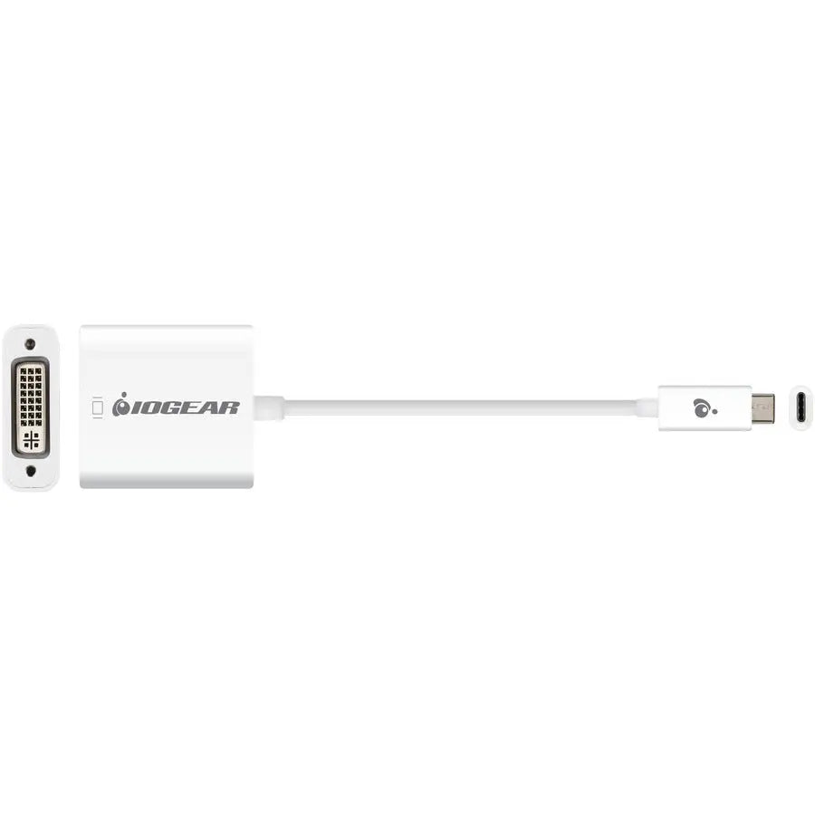 IOGEAR USB Type-C to DVI Adapter GUC3CDVI for High-Resolution Video Output