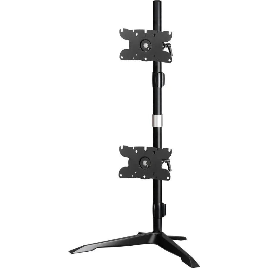 Amer AMR2S32V Dual Monitor Stand – Adjustable Vertical Mount for 24 to 32-Inch Monitors
