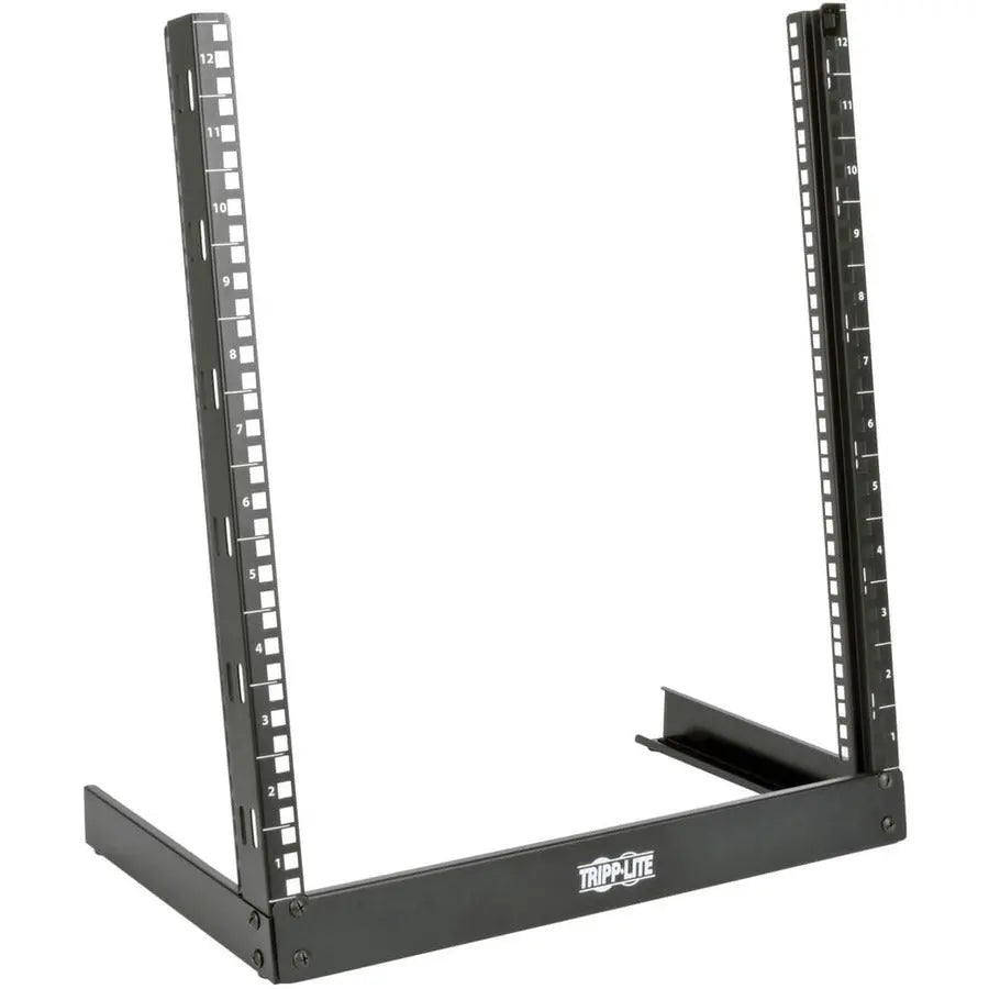 Eaton Tripp Lite Series SR2POST12 12U Desktop 2-Post Open-Frame Rack for Network Equipment and IT Storage