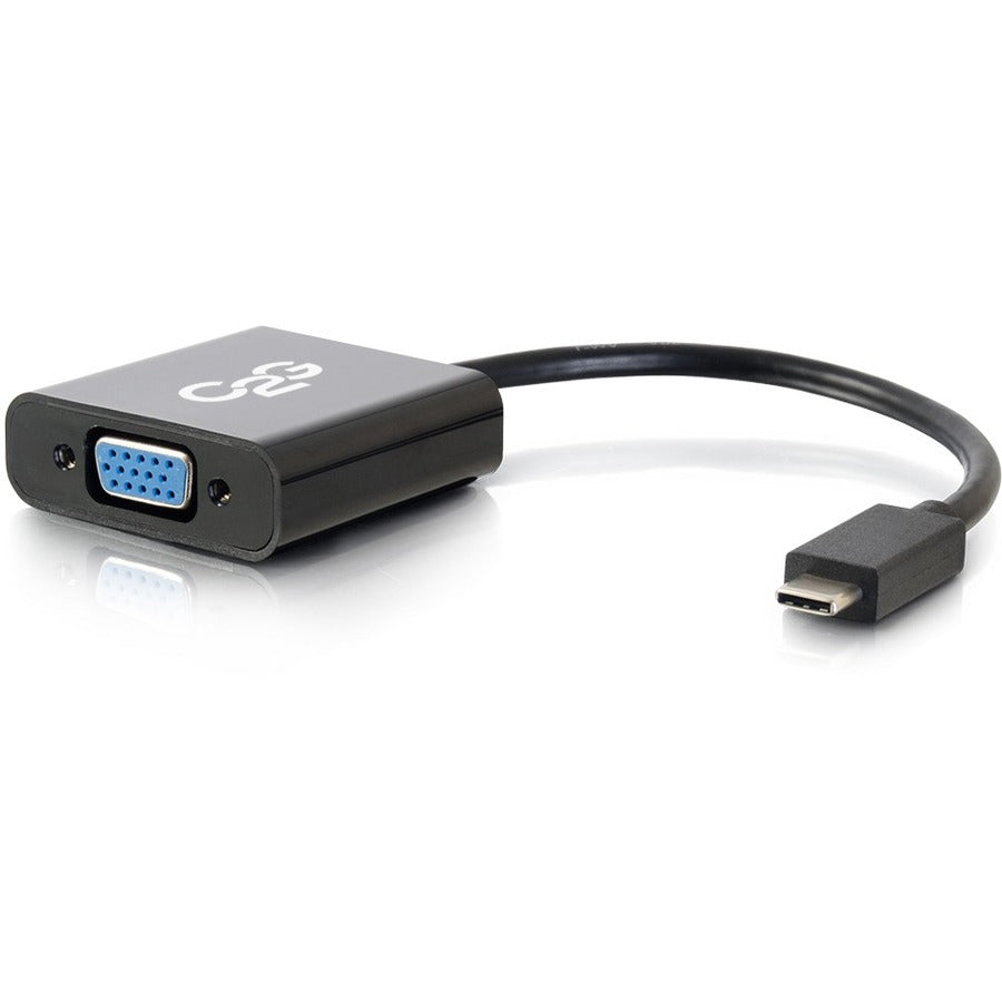 C2G USB-C to VGA Video Adapter Converter - USB 3.1 - 1920x1200 Resolution - Legrand Group Part 29471