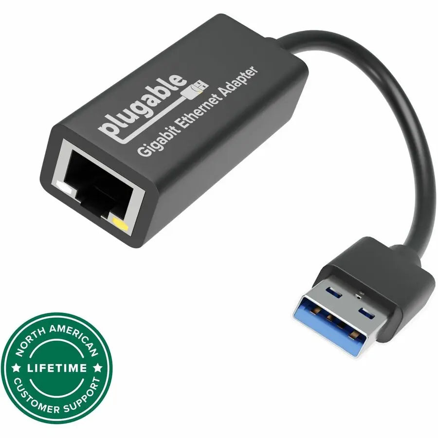Plugable USB3-E1000 USB 3.0 to Gigabit Ethernet Adapter for Windows, Mac, Linux & Nintendo Switch