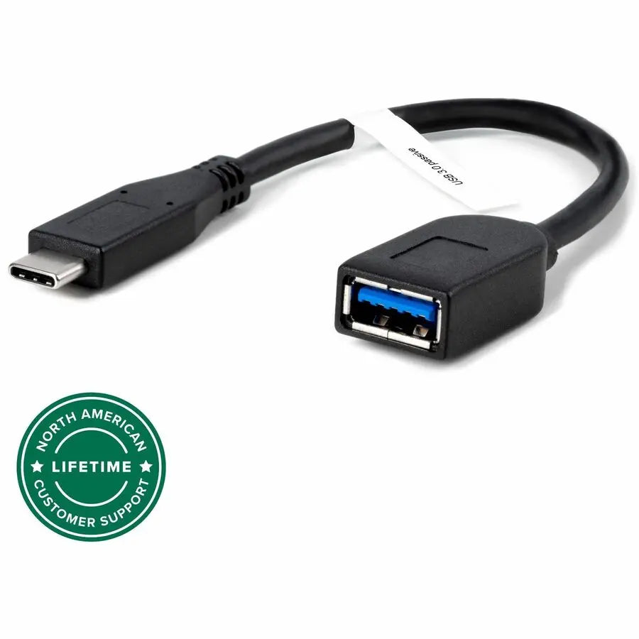 Plugable USB-C to USB 3.0 Adapter Cable (6-inch) | Model USBC-AF3