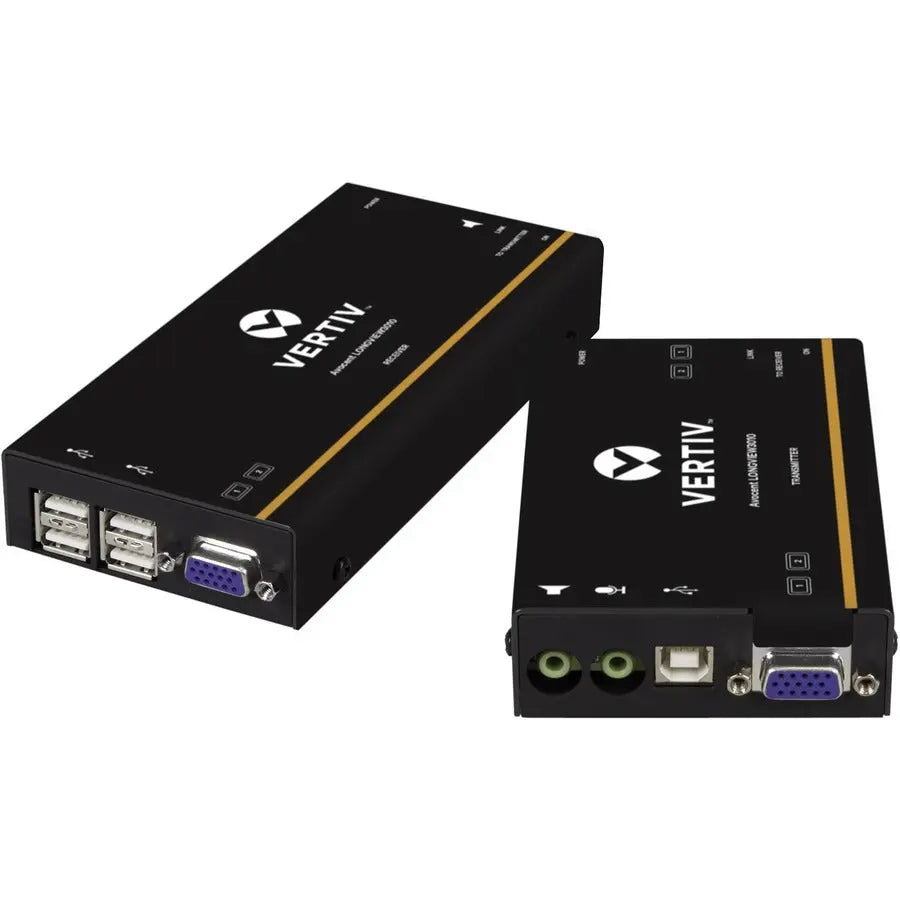 Vertiv Avocent LV3010 Single VGA KVM Extender for Long-Distance Video and Audio Transmission