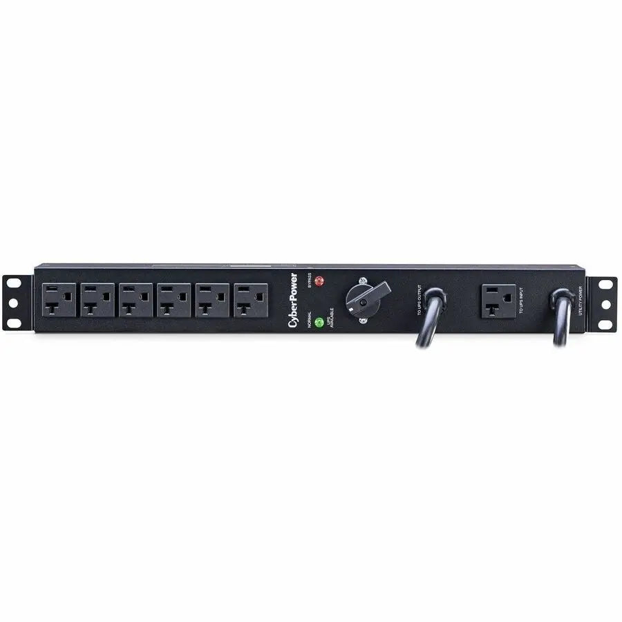 CyberPower MBP20A6 120V 20A Maintenance Bypass PDU for Data Center Rack Mounting