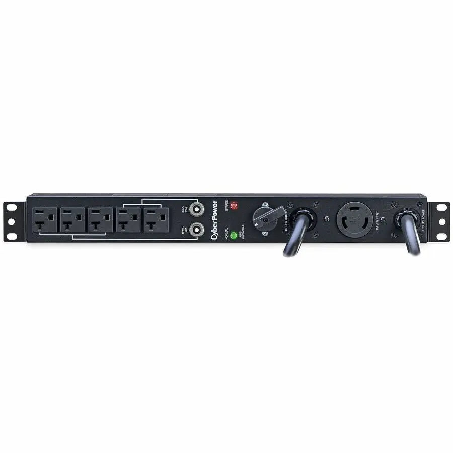 CyberPower MBP30A5 120VAC 30A Maintenance Bypass Power Distribution Unit for Rack Mounting