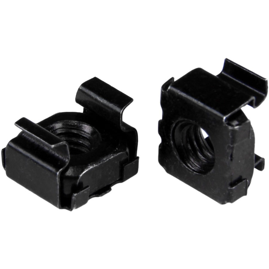 StarTech.com M5 Cage Nuts - 50 Pack for Server Racks and Cabinets, Black