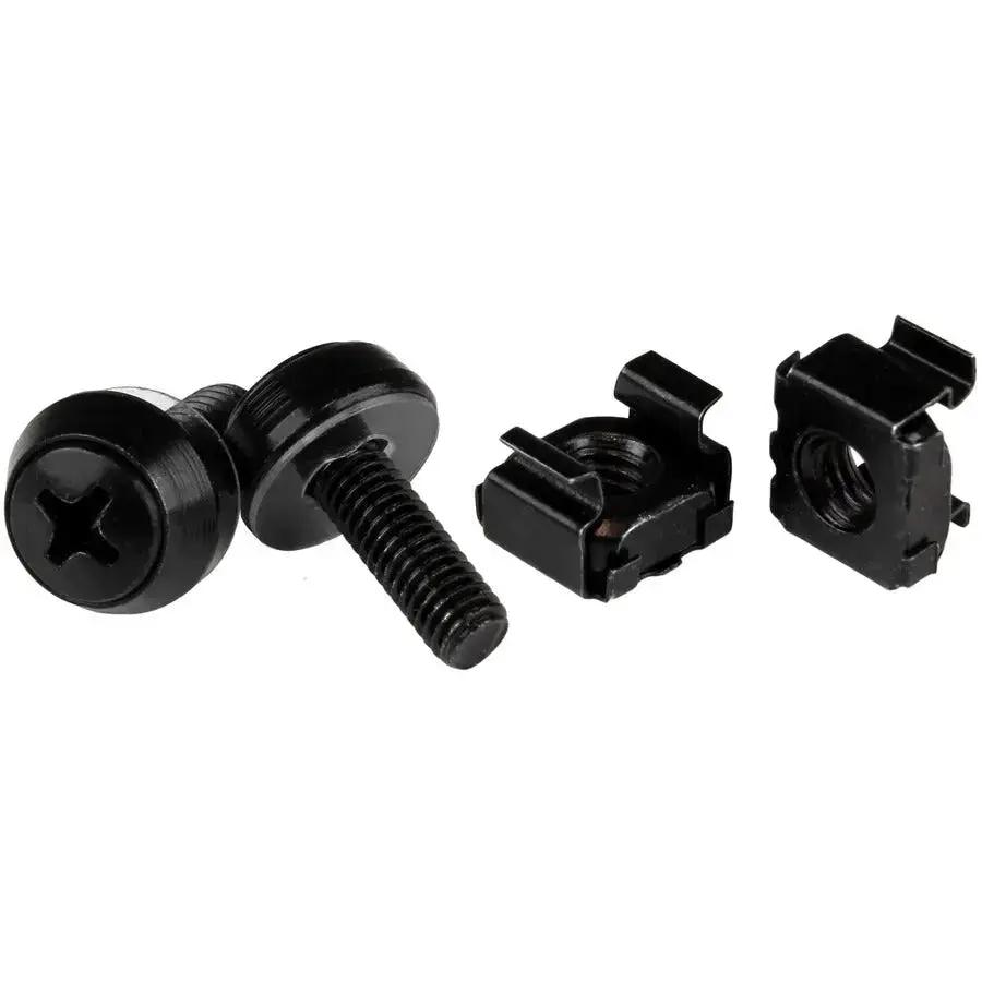 StarTech.com M5 Mounting Screws and Cage Nuts - 12mm Black (100 Pack) by STARTECH.COM