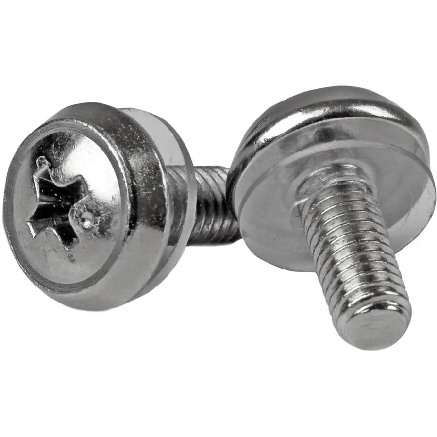 StarTech.com M5 x 12mm Mounting Screws – Pack of 100 for Server Racks and Cabinets