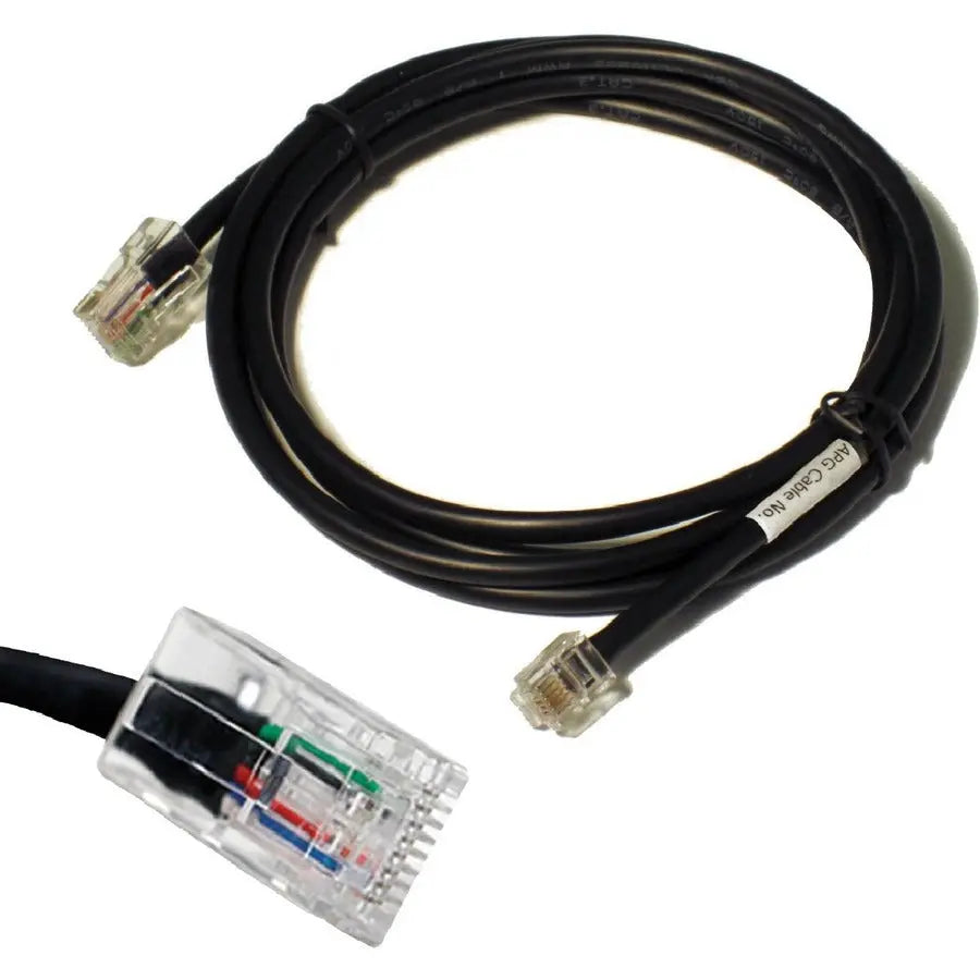 APG CD-101A Cash Drawer RJ-12/RJ-45 Data Transfer Cable for POS Systems