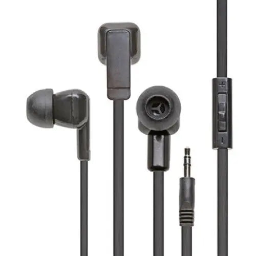 Califone E3T Earset - Compact Stereo Earbuds with Noise-Reducing Covers and 3.5mm Jack for Tablets, Smartphones, and Computers