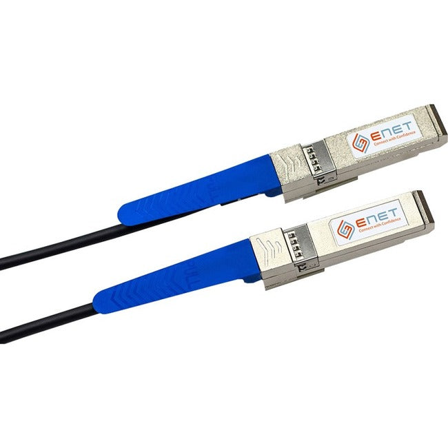 ENET SFC2-MANG-1M-ENC 10GBASE-CU SFP+ Direct-Attach Cable - 1 Meter, Twinaxial Network Cable for High-Speed Data Transfer