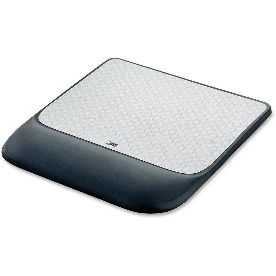 3M Precise Mouse Pad with Gel Wrist Rest - Enhanced Optical Mouse Accuracy and Comfort