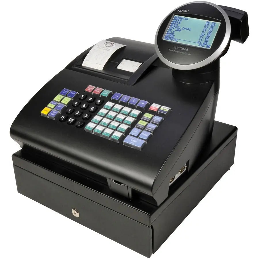 Royal Alpha 7000ML Cash Register with Thermal Printing and 10,000 PLUs