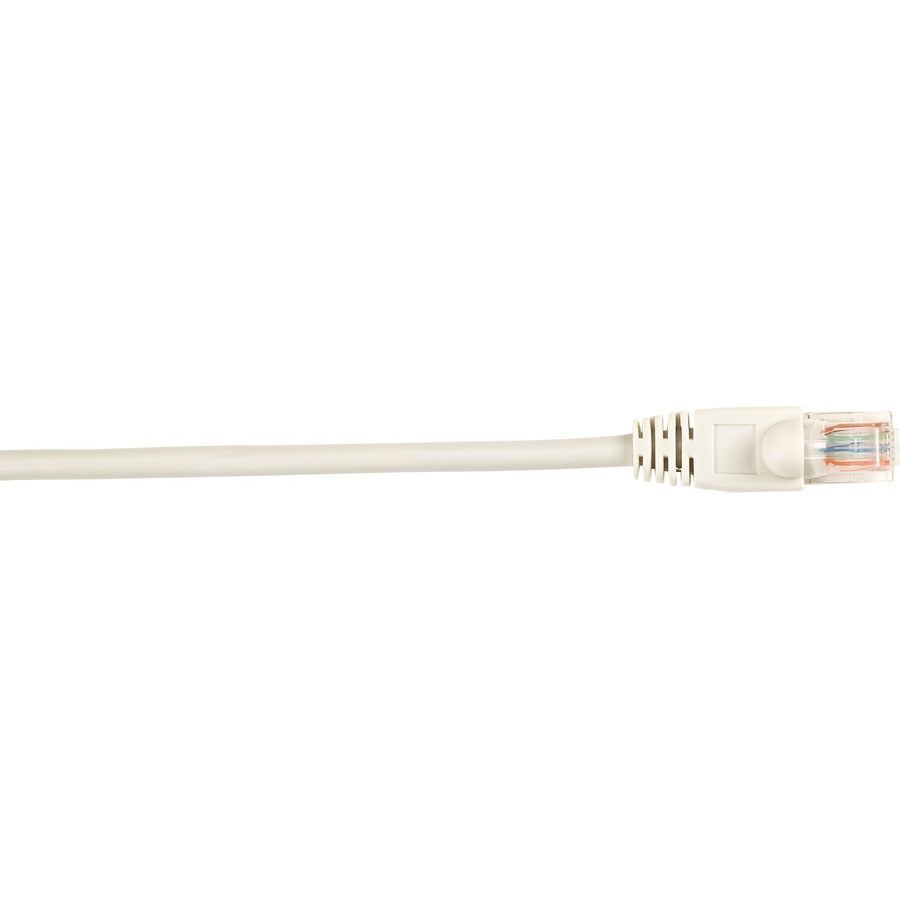 Black Box Connect Cat.5e UTP Patch Network Cable - 1 Pack, Gray, 3 ft - High-Speed Ethernet and PoE Compatibility