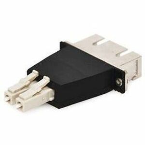AddOn LC Female to SC Female SMF OS1 Duplex Fiber Optic Adapter - Reliable Network Connection Solution