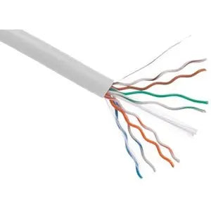 Axiom CAT6 23AWG 4-Pair Solid Network Cable - 1000FT White Plenum Bulk Cable