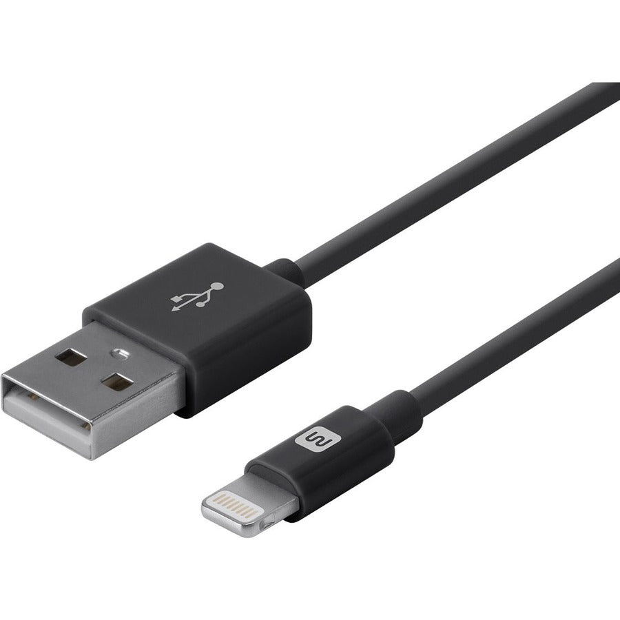 Monoprice Select Sync/Charge Lightning to USB Data Transfer Cable - MFi Certified, Black