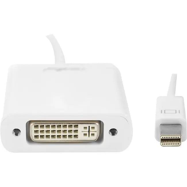 Rocstor Mini DisplayPort to DVI-D Adapter Y10A103-W1 for High-Resolution Video Connection