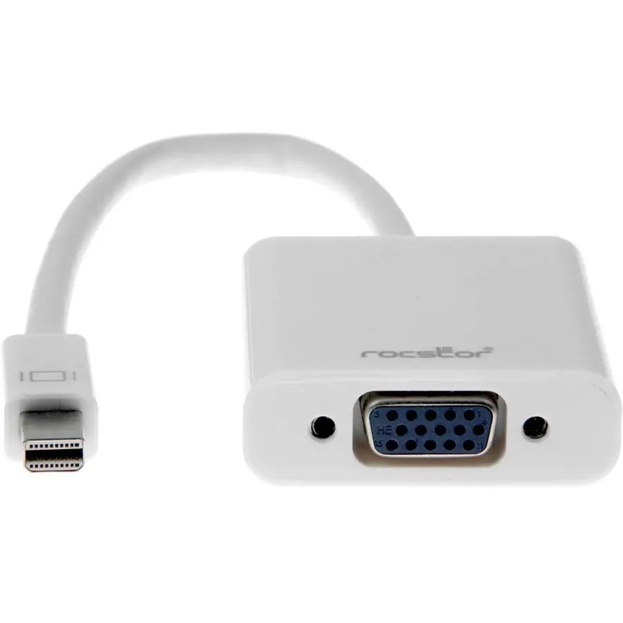 Rocstor Mini DisplayPort to VGA Adapter for Mac and PC - Y10A104-W1