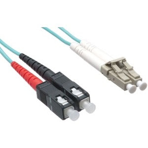 Axiom Memory Solutions LC/SC Multimode Duplex OM4 Fiber Optic Cable 0.5m