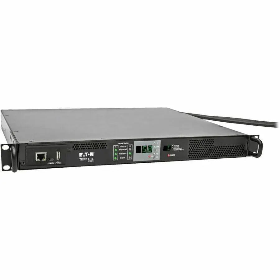 Eaton Tripp Lite Series PDUMNH30HVAT 5.8kW Single-Phase 208/240V Monitored ATS Power Distribution Unit