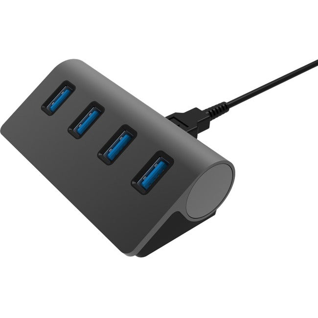 Sabrent HB-MC3B 4-Port Aluminum USB 3.0 Hub, Black