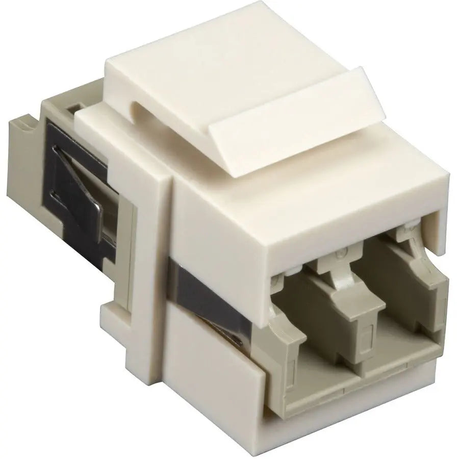 Black Box Keystone Snap Fitting - LC, Office White (Part Number: FMT354-R3)