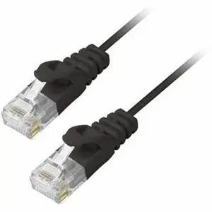 Comprehensive Connectivity Company MicroFlex Pro AV/IT CAT6 Snagless Patch Cable - 10ft Black
