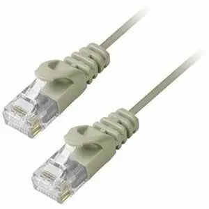 Comprehensive MicroFlex Pro AV/IT CAT6 Snagless Patch Cable, 5 ft, Gray