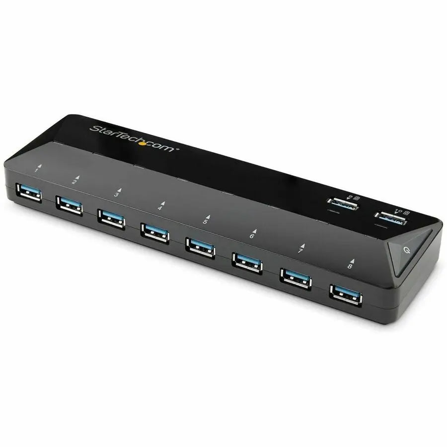 StarTech.com 10-Port USB 3.0 Hub with Fast-Charge and Sync Ports (Part #ST103008U2C)